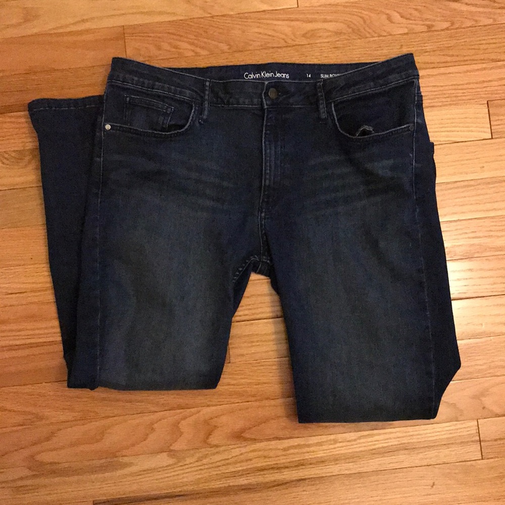 Slim boyfriend jeans